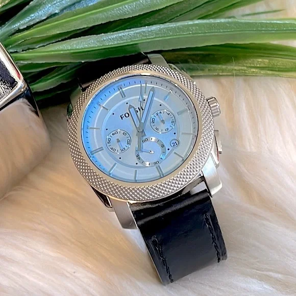 Fossil | Accessories | Fossil Machine Chronograph Leather  display picture 1